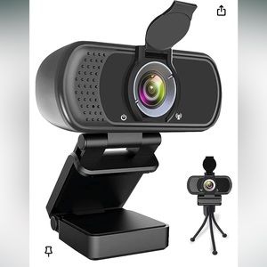 1080p webcam with stand. New in box